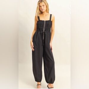 Gilli Black Matrix Jumpsuit Size S